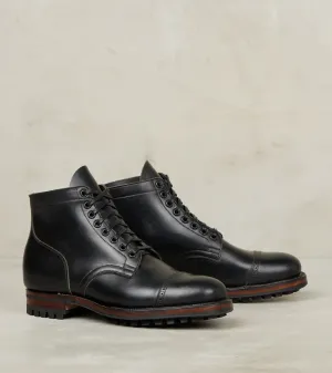 Service Boot - 2030 - Commando - Horween Black Wooly CXL