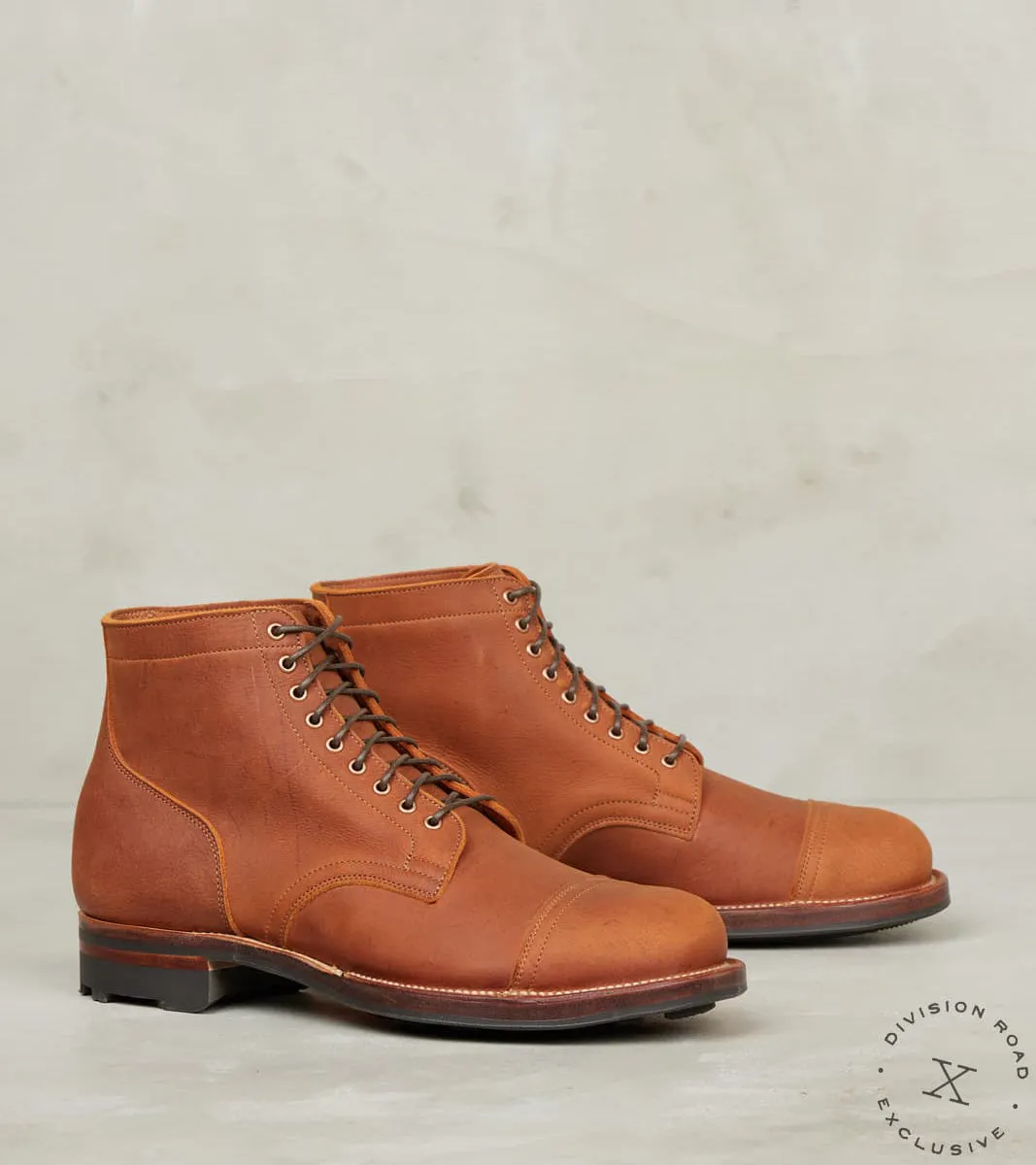 Service Boot - 2055 - Ridgeway - CF Stead Nutmeg Waxed Kudu