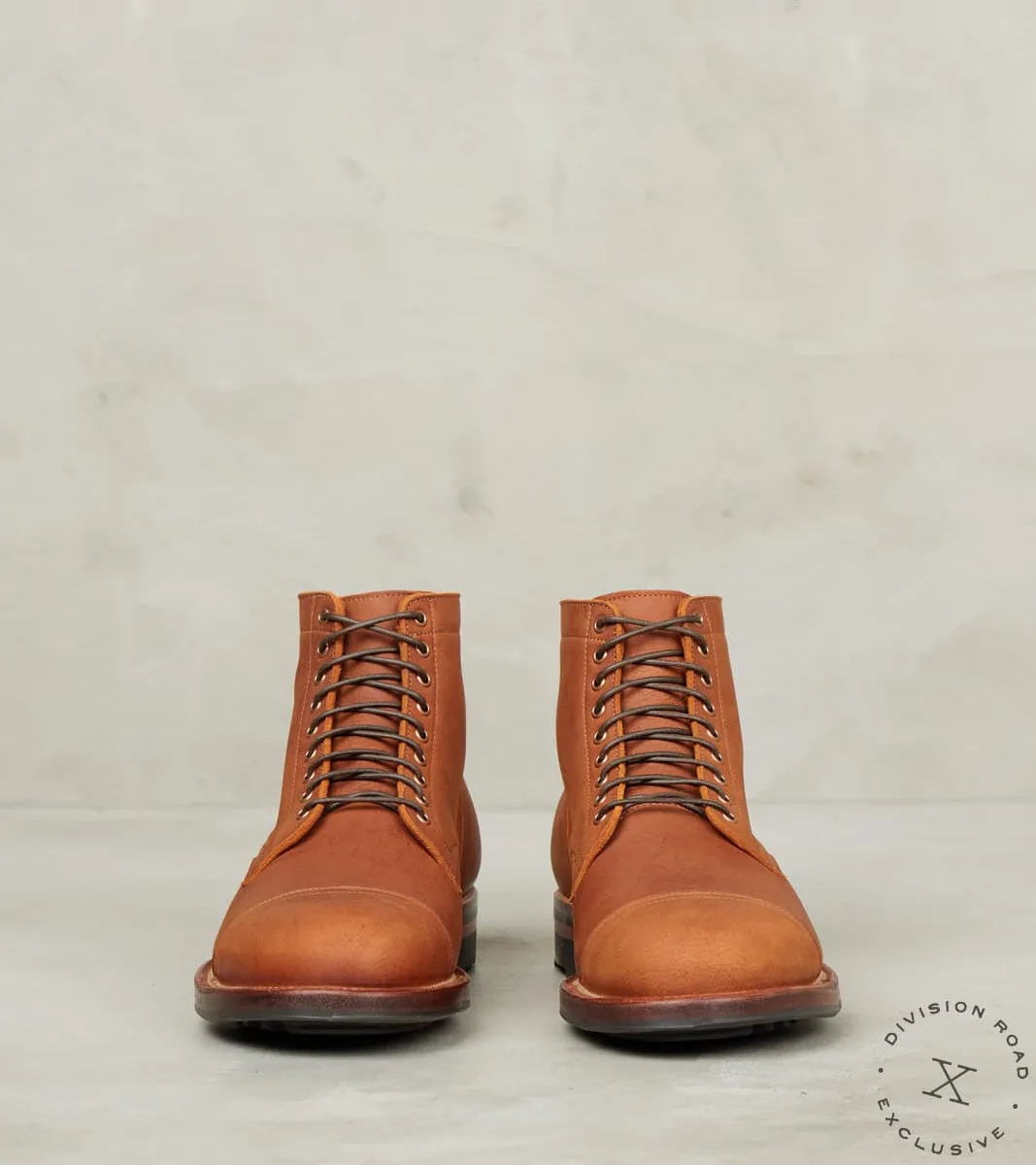 Service Boot - 2055 - Ridgeway - CF Stead Nutmeg Waxed Kudu