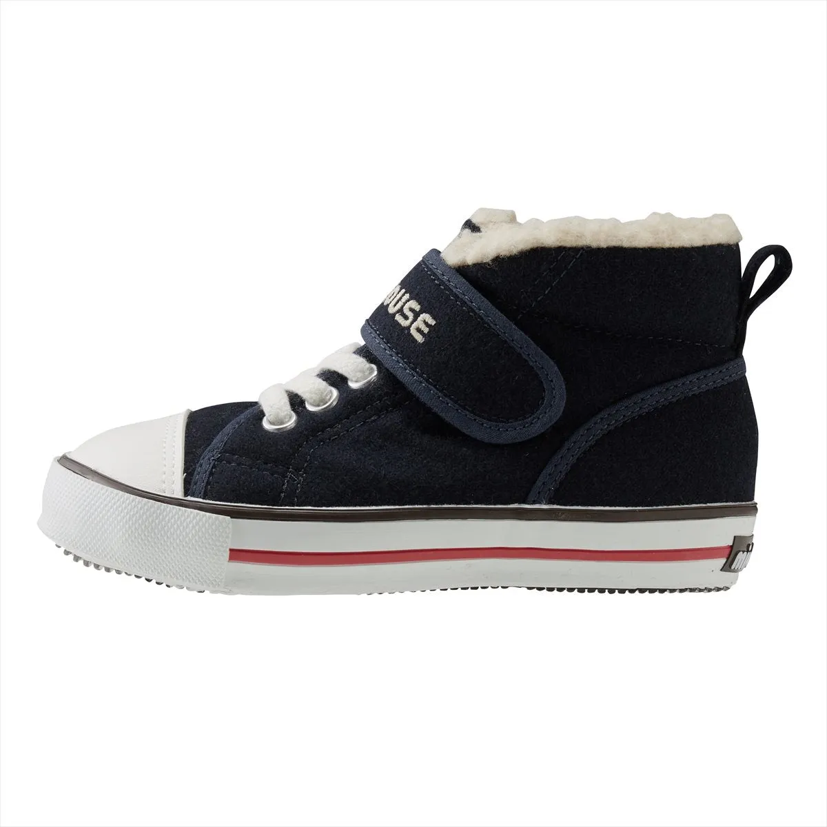 Sherpa-Lined High Top Sneaker for Kids