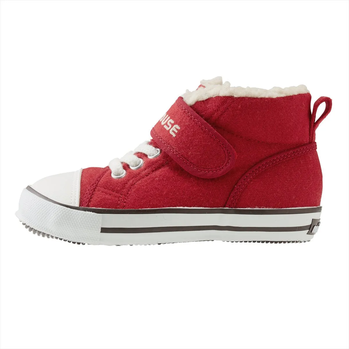 Sherpa-Lined High Top Sneaker for Kids