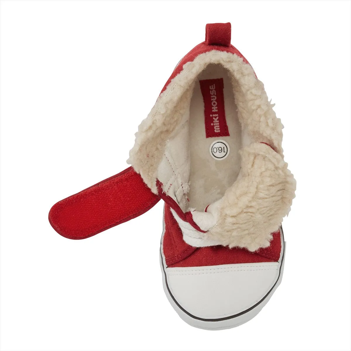 Sherpa-Lined High Top Sneaker for Kids