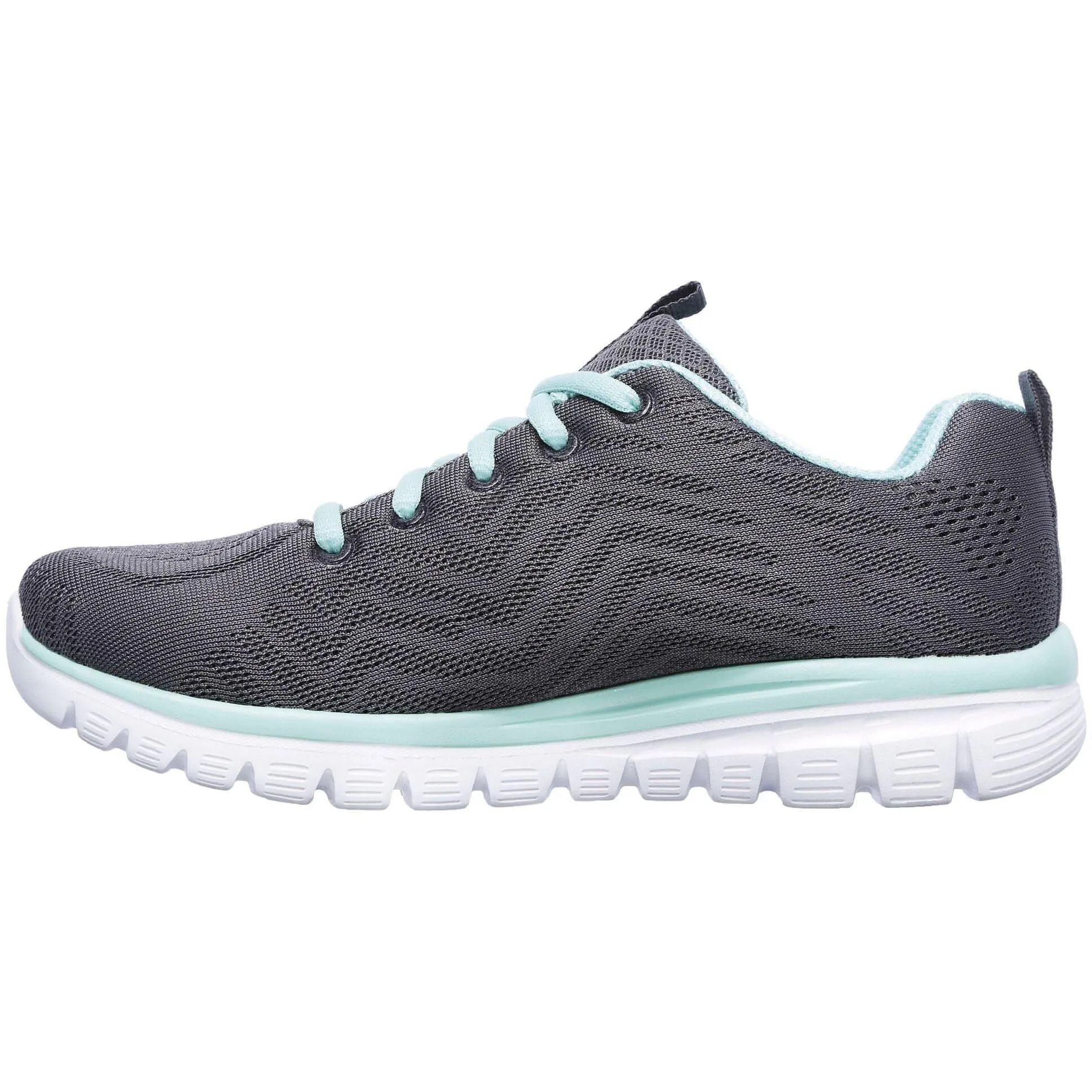 Skechers Graceful WIDE FIT Womens Training Shoes - Grey