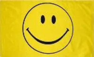 Smile flag 5ft x 3ft