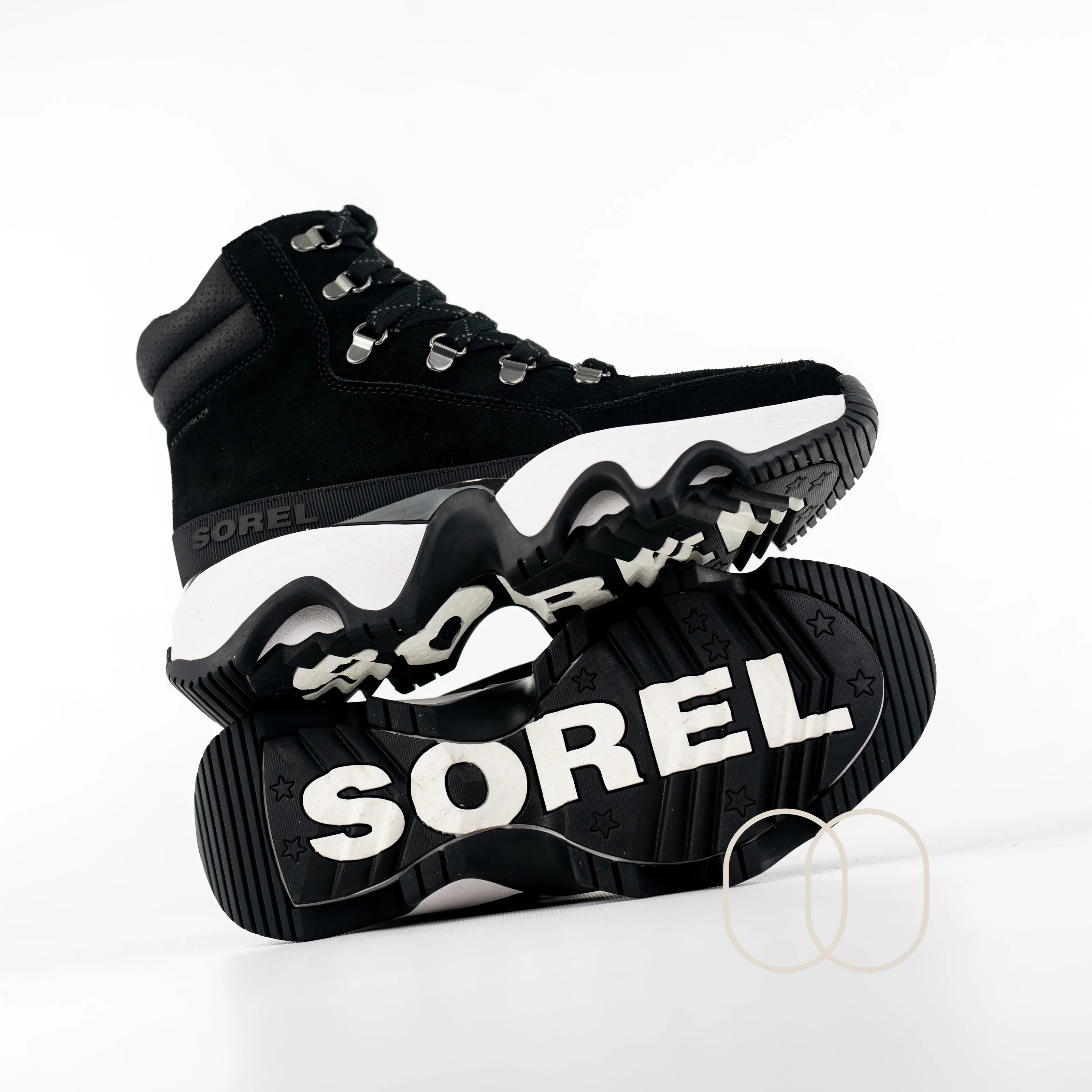 SOREL Kinetic™ Impact Conquest Waterproof Boots in Black