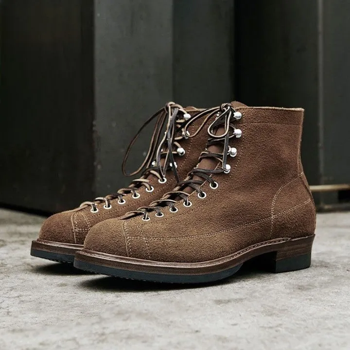 Suede Lineman Boots