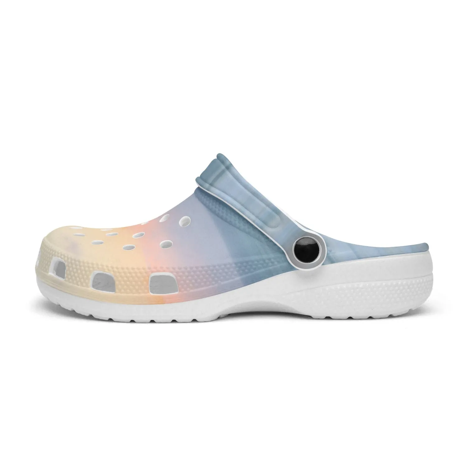 Sunset Beach Unisex White Rubber Shoes up to size 12