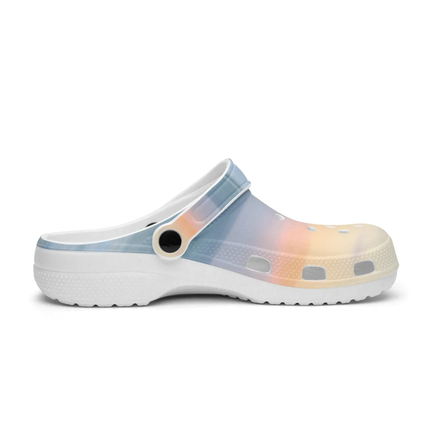 Sunset Beach Unisex White Rubber Shoes up to size 12