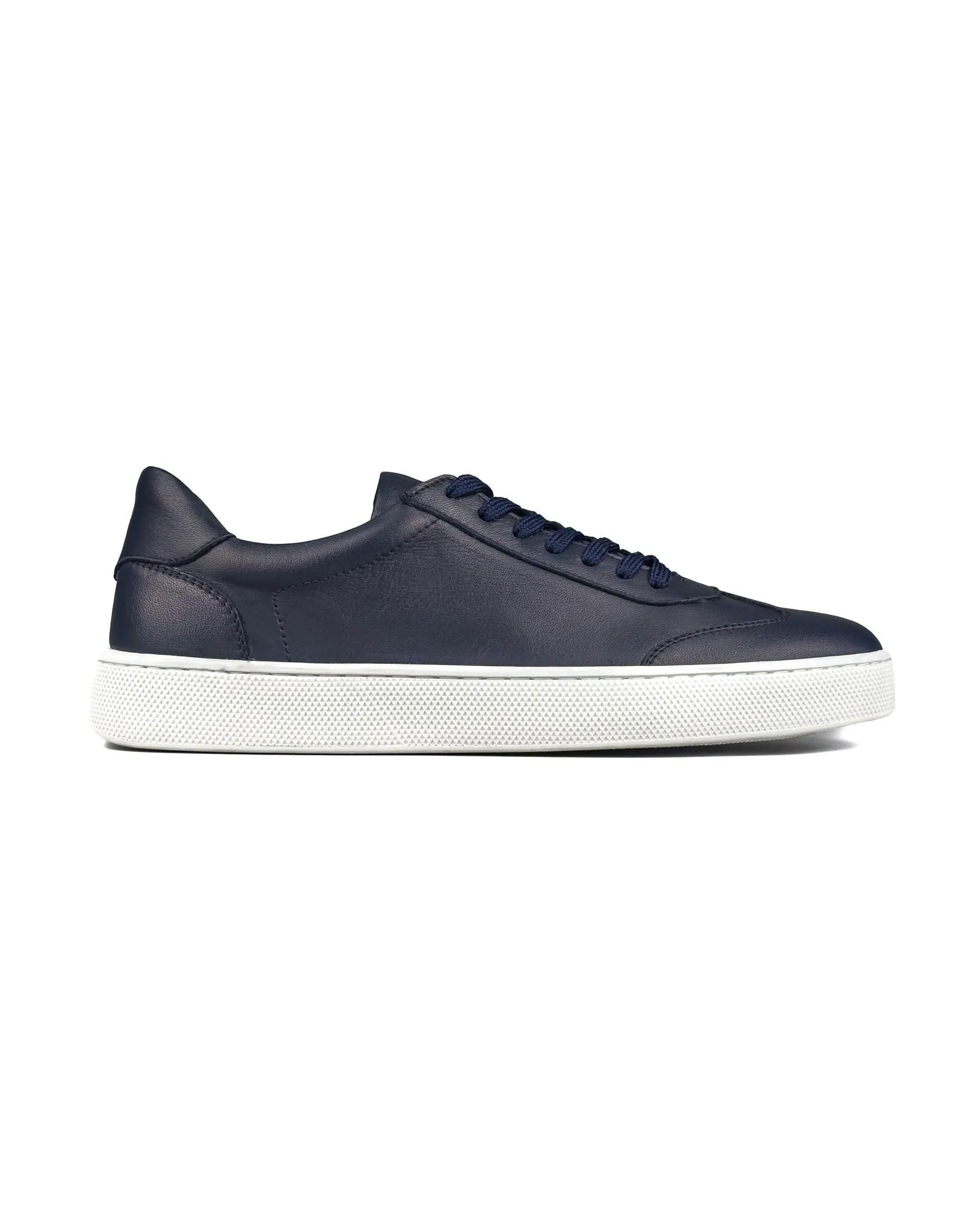 T-Benta Navy Blue Genuine Leather Men's Sport (Sneaker) Shoes