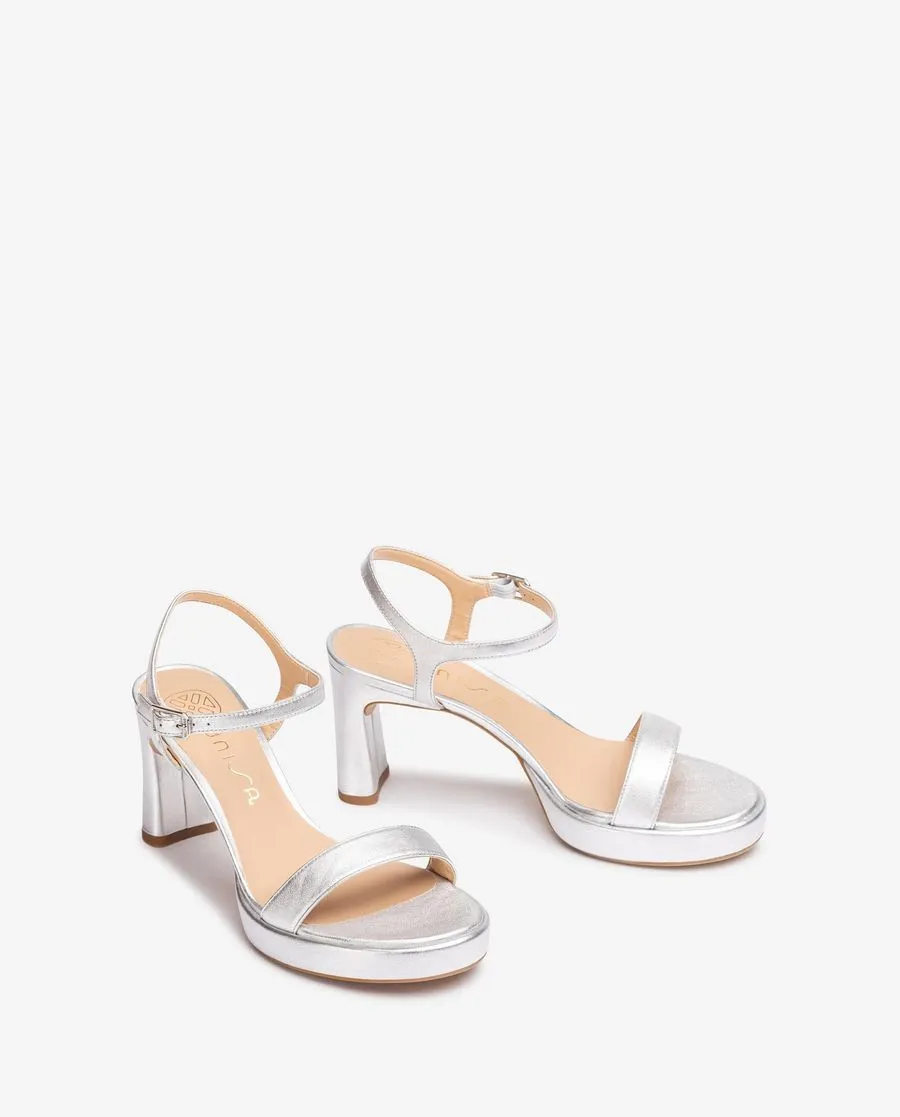 UNISA SORO SILVER SANDAL