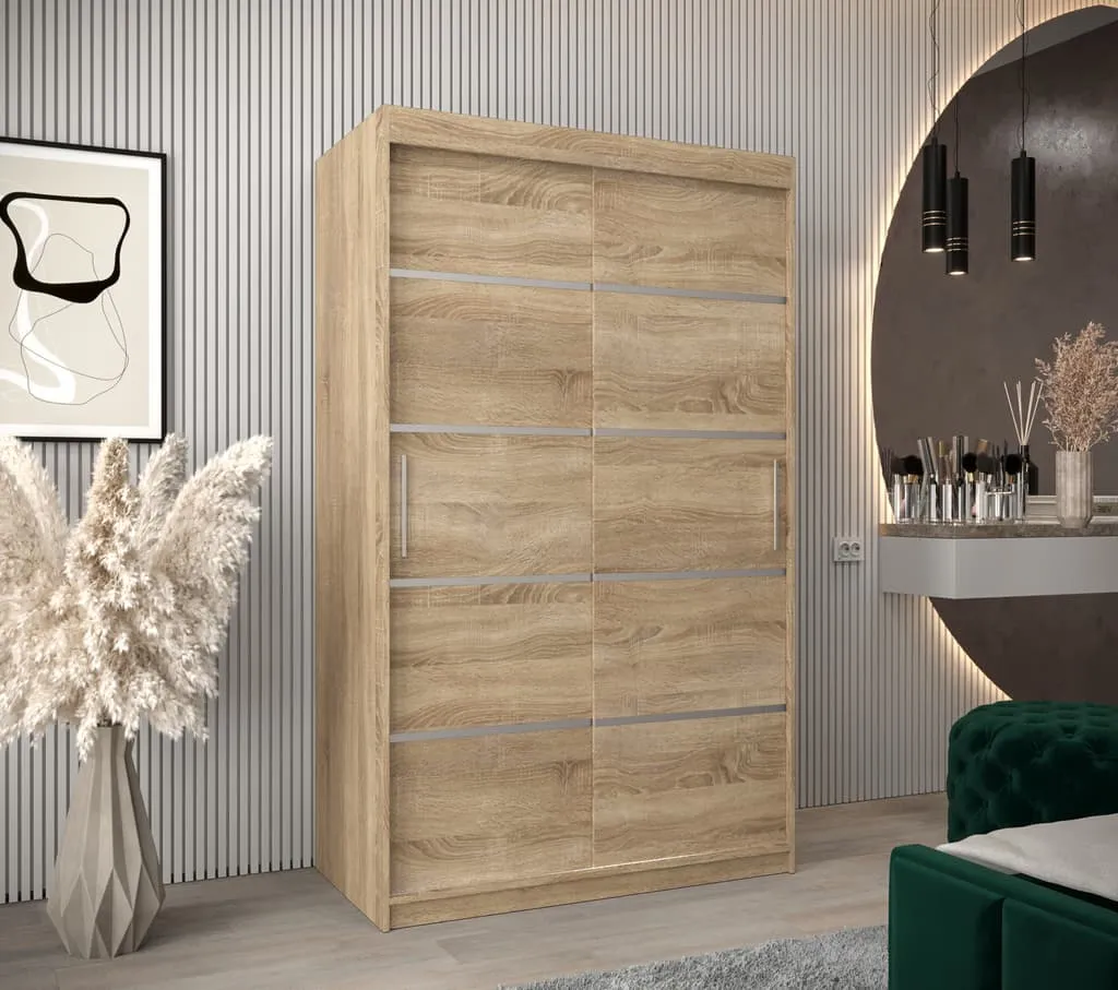 Verona 01 Sliding Door Wardrobe 120cm