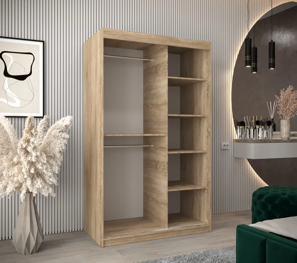 Verona 01 Sliding Door Wardrobe 120cm