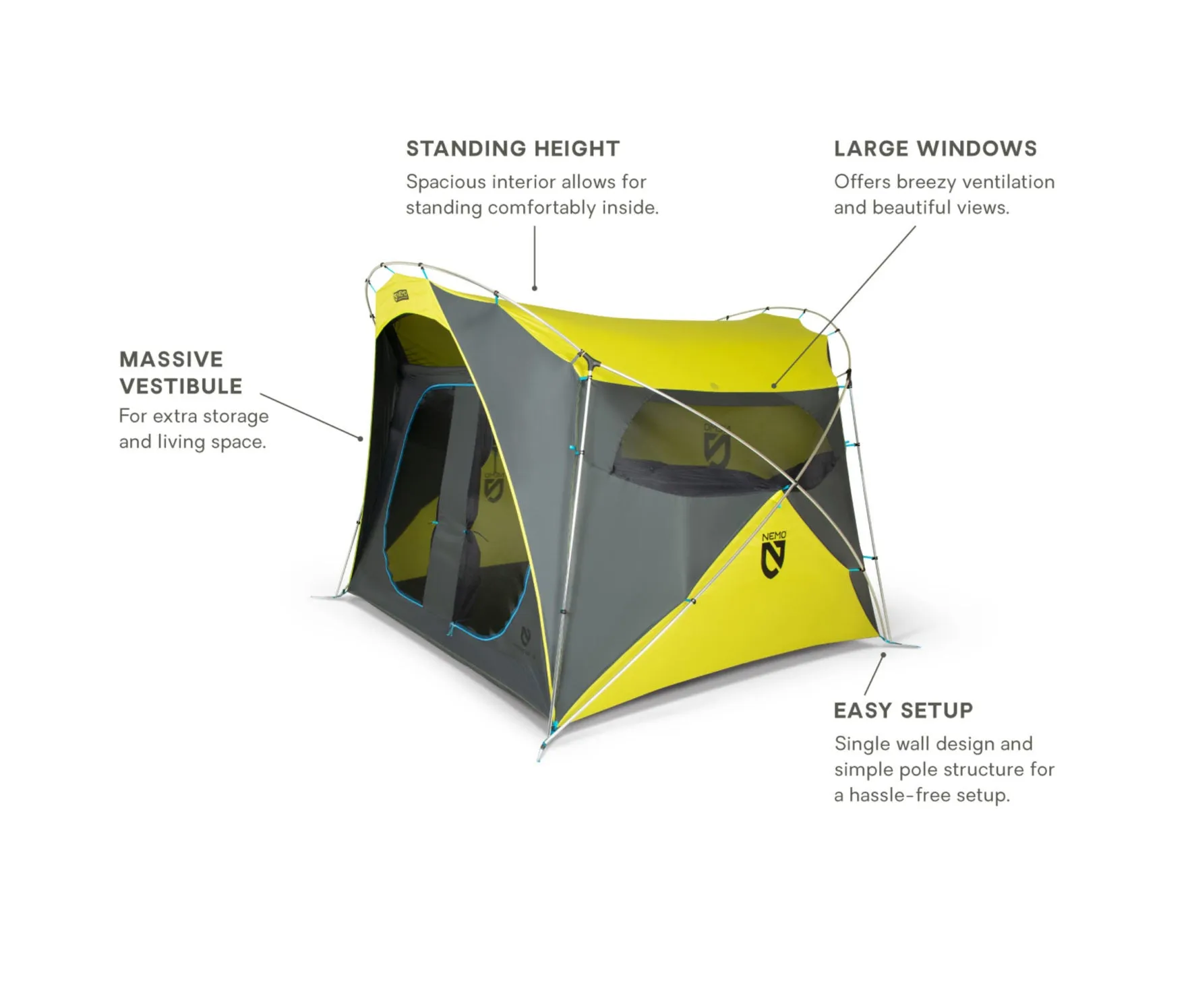 Wagontop 4-Person Tent