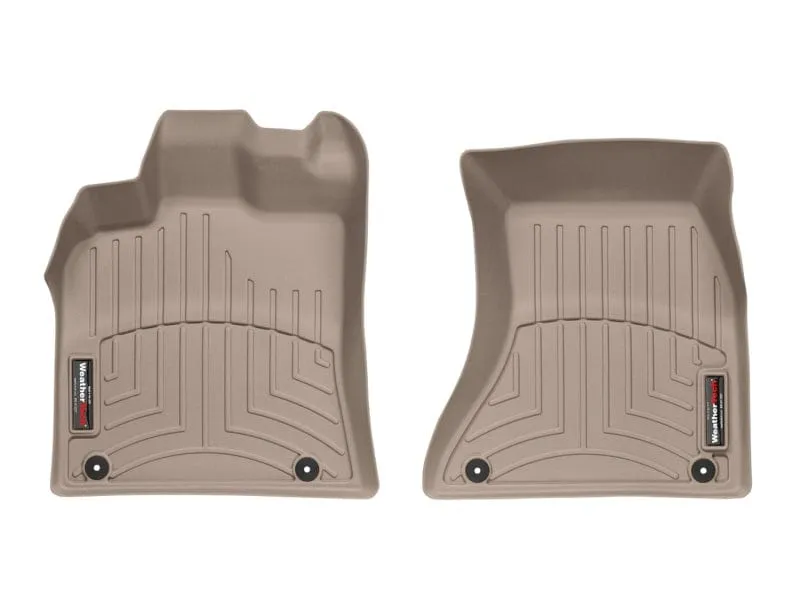 WeatherTech 09  Audi Q5 Front FloorLiner - Tan