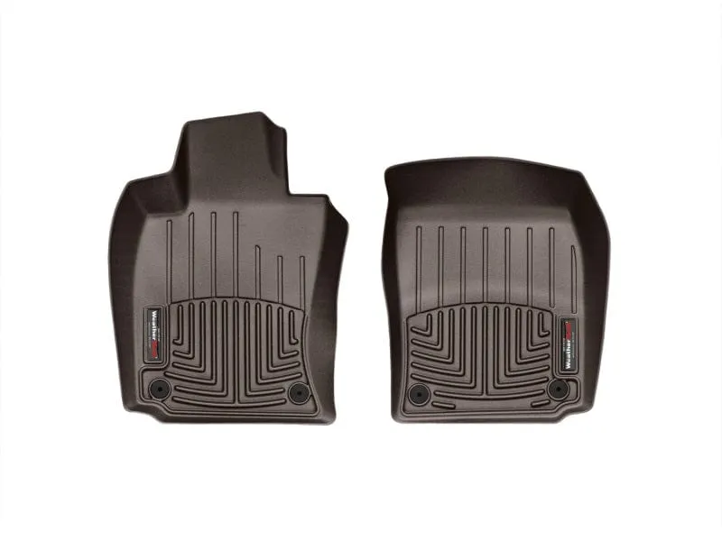 WeatherTech 2010-2014 Porsche Panamera Front FloorLiner - Cocoa