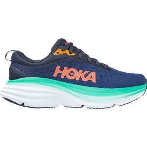 Women's Hoka Bondi 8 Outer Space/Bellwether Blue Mesh